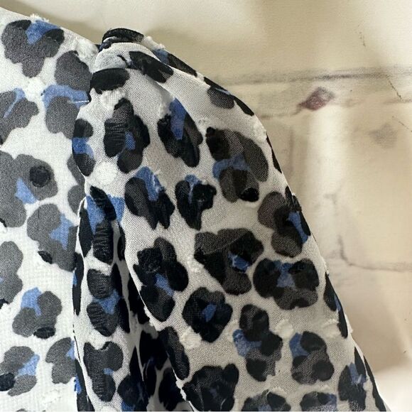 Aqua small blue & black dress - Picture 6 of 6